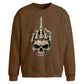 Halloween Skull Hand Oversize Sweatshirt