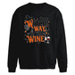 Witch Way To The Wine Halloween Oversize Sweatshirt