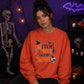 Witch Way To The Wine Halloween Oversize Sweatshirt
