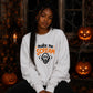 Make Me Scream Halloween Oversized Sweatshirt