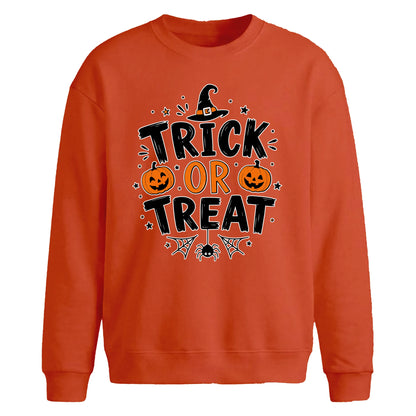 Halloween Oversize Trick Or Treat Sweatshirt