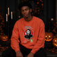 Ghost Calling Halloween Oversize Sweatshirt