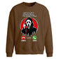 Ghost Calling Halloween Oversize Sweatshirt