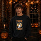 Halloween Trick or Treat Oversized Sweatshirt