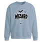 Wizard Spooky Halloween Oversize Sweatshirt