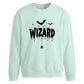 Wizard Spooky Halloween Oversize Sweatshirt