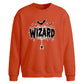 Wizard Spooky Halloween Oversize Sweatshirt
