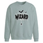 Wizard Spooky Halloween Oversize Sweatshirt