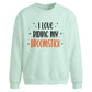 Halloween Oversize Sweatshirt I Love Riding My Broomstick