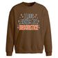 Halloween Oversize Sweatshirt I Love Riding My Broomstick
