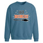 Her Broomstick Halloween Oversized Sweatshirt