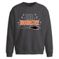 Her Broomstick Halloween Oversized Sweatshirt