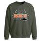 Her Broomstick Halloween Oversized Sweatshirt