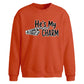 He Is My Charm Halloween Oversized Sweatshirt