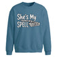 She is My Spell Halloween Oversized Sweatshirt