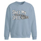 She is My Spell Halloween Oversized Sweatshirt