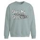 She is My Spell Halloween Oversized Sweatshirt