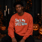 She is My Spell Halloween Oversized Sweatshirt