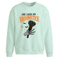 She Likes My Broomstick Halloween Oversized Sweatshirt