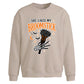 She Likes My Broomstick Halloween Oversized Sweatshirt