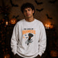 She Likes My Broomstick Halloween Oversized Sweatshirt
