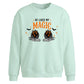 He Likes My Magic Halloween Oversized Sweatshirt