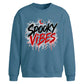 Halloween Spooky Vibes Oversize Sweatshirt