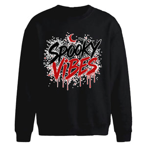 Halloween Spooky Vibes Oversize Sweatshirt