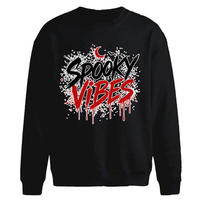Halloween Spooky Vibes Oversize Sweatshirt