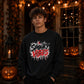 Halloween Spooky Vibes Oversize Sweatshirt
