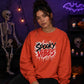 Halloween Spooky Vibes Oversize Sweatshirt