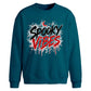 Halloween Spooky Vibes Oversize Sweatshirt