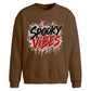 Halloween Spooky Vibes Oversize Sweatshirt