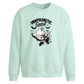 Unapologetic Spirit Ghost Halloween Oversize Sweatshirt
