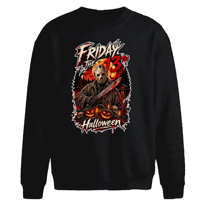 Halloween Oversize Friday The 13th Sweatshirt
