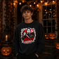 Silent Hunter Halloween Oversized Sweatshirt