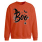 Halloween Boo Spooky Oversized Sweatshirt