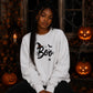 Halloween Boo Spooky Oversized Sweatshirt