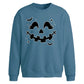 Halloween Pumpkin Face Oversize Sweatshirt
