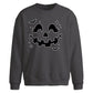Halloween Pumpkin Face Oversize Sweatshirt