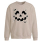 Halloween Pumpkin Face Oversize Sweatshirt