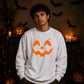 Spooky Pumpkin Oversized Halloween Sweatshirt