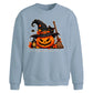 Halloween Cat Pumpkin Oversize Sweatshirt