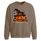 Halloween Cat Pumpkin Oversize Sweatshirt