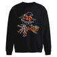 Personalised Witch Broom Halloween Oversized Sweatshirt