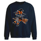 Personalised Witch Broom Halloween Oversized Sweatshirt