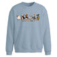 Halloween Spooky Goose Oversize Sweatshirt