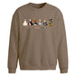 Halloween Spooky Goose Oversize Sweatshirt