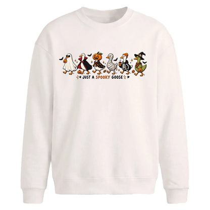 Halloween Spooky Goose Oversize Sweatshirt