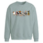 Halloween Spooky Goose Oversize Sweatshirt